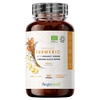 Curcuma e Piperina - 1520mg 180 Capsule - Pack 3 Mesi - Capsule Vegane di Curcuma,  Pepe Nero e Zenzero - Per il Benessere di Pelle e Articolazioni