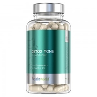 Detox Tone Disintossicante Naturale Elimina Tossine - Integratore Detox per Dieta Disintossicante - Clorella,  Aloe e Zenzero - Vegano