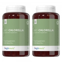 Disintossicante - Vitamine e Minerali - Integratore Chlorella Alga Bio - Risparmi il 10% - 2 Pacchi