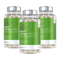 Estratto di Caffè Verde Puro - 90 Caspsule Dimagranti Estratto di Green Coffee Pure - Completamente Naturale - 3 Confezioni