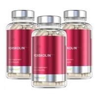Forskolina 500mg - Integratore di Coleus Indiano - Gestione Del Peso,  Ossidazione dei Grassi e Mantenimento della Massa Magra - 3 Packs per 3 Mesi