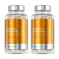 Garcinia Cambogia Plus x 2 - Dimagrire - Garcinia Cambogia Funziona - 2 Confezioni