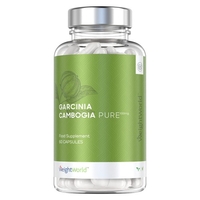 Garcinia Cambogia Pura - 60 Capsule 1000 mg - Con Acido Idrossicitrico - Antifame Naturale - Vegan Friendly