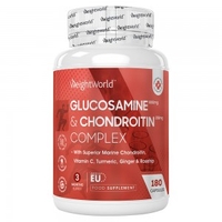Glucosamina e Condroitina - Integratore Naturale Supporto Articolazioni - 180 Capsule