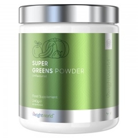 Integratori Frutta e Verdura Super Greens 300g Polvere - Energia e Vitalità per Organismo - 23 Ingredienti Vegetali - Ricco Apporto di Fibre - Vegano