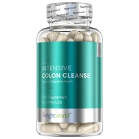 Intensive Colon Cleanse Pulizia del Colon 60 Capsule - Programma Intensivo Purificante Detox Probiotici e Fibre - Stitichezza e Pancia Gonfia Rimedi