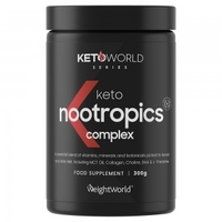 Keto Nootropics Complex - Prodotti Chetogenici - Integratore Naturale Nootropico per la Mente,  Stanchezza e Concentrazione - Promuove Chetosi - Vegano