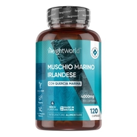 Muschio Marino Irlandese - 120 Capsule - 4000 mg - Salute della pelle ed energia
