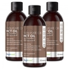 Olio C8 MCT Puro - 500 ml Flacone - Olio MCT Naturale - Supporta La Perdita Di Peso - Cervello Sano - Aiuta A Ridurre L’Appetito - 3 Confezioni