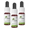 Olio di Hemp - Hemp Naturale Puro e Concentrato per il Benessere e la Vitalità - 10 ml - 3 Confezion
