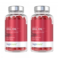 Olio di Krill Antartico - Integratore Naturale Omega-3 - 2 Confezioni