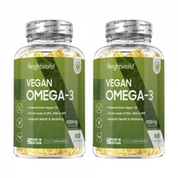 Omega3 - Integratore Naturale Vegano Omega3 - 2 Confezioni