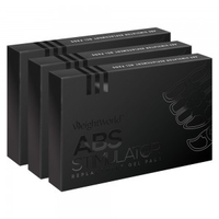 Pad Sostitutivi per Elettrostimolatore Abs - 12 x Pad Sostitutivi - Sostituire Ogni 20-30 Usi del Dispositivo - 3 Confezioni