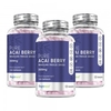 Pure Acai in Capsule - Integratore Naturale di Bacca Amazzonica - 3 Confezioni