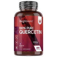 Quercetina 180 Capsule - 500 mg - Antiossidante e Antivirale Naturale