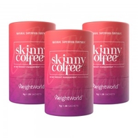 Skinny Coffee - Programma di 28 Giorni per la Gestione del Peso - 90g Salutare Polvere di Caffè Ista