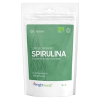 Spirulina Bio Polvere 200 g - Alga Spirulina Organica - Antiossidante e Dimagrante Naturale