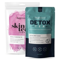 Tè Dimagrante e Tè Detox - Doppio Tè per 2 Mesi - Skinny Tea + Tè Detox - 100% Naturali