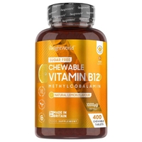 Vitamina B12 - 400 Compresse Masticabili - 1000 mcg per Compressa
