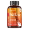 Vitamina D3 Compresse - 4000 iu - 400 Compresse per Più di Un Anno di Utilizzo - Formula Forte - Senza Lattosio o Glutine