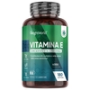 Vitamina E 400 UI Capsule Softgel - 180 Capsule - Integratore di Vitamina E per Viso,  Capelli e Pelle - Antiossidanti Integratori