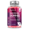 Vitamine Gommose - 60 Gomme da Masticare Multivitamina - 13 Vitamine e Minerali in ogni Gomma - Supporto alle Difese Immunitarie -