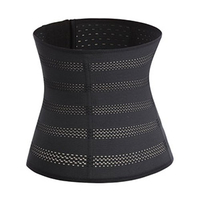 Waist Trainer Corsetto Stringivita - Bustino Stringivita Utilizzato dalle Star - Dimagrire Girovita - Comodo e Discreto - Più Taglie e Colori - S Nero