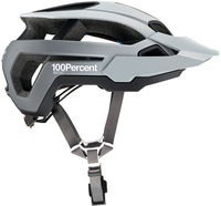 100% Altec Casco da bicicletta,  grigio per uomo