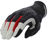 Acerbis Crossover Motorradhandschuhe,  nero-grigio-rosso,  dimensione XL per uomo