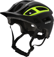 Acerbis Doublep Casco MTB,  nero-giallo,  dimensione S M 52 58 per uomo