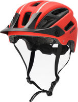 Acerbis Doublep Casco MTB,  nero-rosso,  dimensione S M 52 58 per uomo