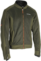 Acerbis Gordon impermeabile Moto Tessile Giacca,  verde-arancione,  dimensione 2XL per uomo