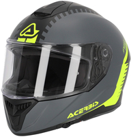 Acerbis Krapon 2024 Casco,  grigio-giallo,  dimensione 3XL