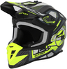 Acerbis Linear Graphic 2024 Casco da motocross,  nero-giallo,  dimensione 2XL