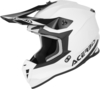 Acerbis Linear Solid Casco da motocross,  nero-bianco,  dimensione 2XL per uomo