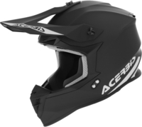 Acerbis Linear Solid Casco da motocross,  nero,  dimensione 2XL per uomo