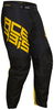 Acerbis LTD Caspian Pantaloni Motocross,  nero-giallo,  dimensione 28 per uomo
