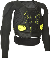 Acerbis Plasma Protezione toracica,  nero-giallo,  dimensione 2XL per uomo