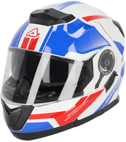 Acerbis Serel 2024 Casco,  bianco-rosso-blu,  dimensione XS