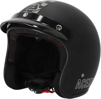 Acerbis Skodela Casco Jet,  nero-argento,  dimensione S