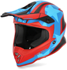 Acerbis Steel Stars Casco motocross per bambini,  rosso-blu,  dimensione M