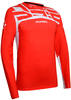 Acerbis Vega X-Flex Maglia Motocross,  bianco-rosso,  dimensione XL per uomo