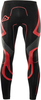 Acerbis X-Body Pant funzionale,  nero-rosso,  dimensione L XL per uomo
