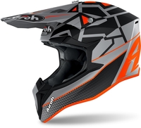 Airoh Wraap Mood Casco motocross,  arancione,  dimensione 2XL
