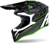 Airoh Wraap Mood Casco motocross,  verde,  dimensione 2XL per uomo