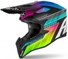 Airoh Wraap Prism Casco motocross,  multicolore,  dimensione XS