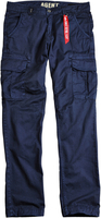Alpha Industries Agent Pantaloni,  blu,  dimensione 33