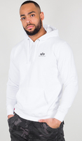 Alpha Industries Alpha Basic Small Logo Felpa,  bianco,  dimensione 2XL
