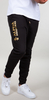 Alpha Industries Basic Foil Print Pantaloni della tuta,  nero-oro,  dimensione S