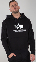 Alpha Industries Basic OS Felpa,  nero,  dimensione M per uomo